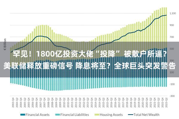 罕见！1800亿投资大佬“投降” 被散户所逼？美联储释放重磅信号 降息将至？全球巨头突发警告