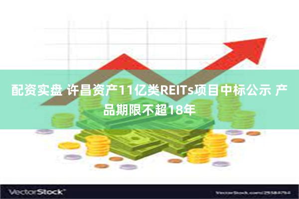 配资实盘 许昌资产11亿类REITs项目中标公示 产品期限不超18年